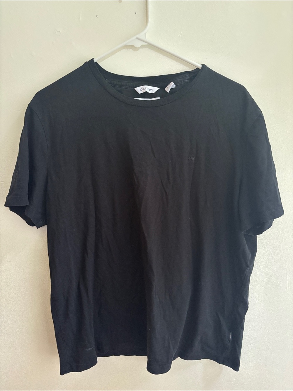 Calvin Klein men’s black short sleeve shirt